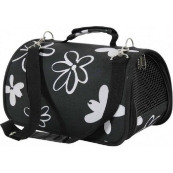 Zolux carrier κλουβί μεταφοράς γάτας 'flower' μαύρο - medium 25x43,5x28,5cm Zolux carrier κλουβί μεταφοράς γάτας 'flower' μαύρο - medium 25x43,5x28,5cm