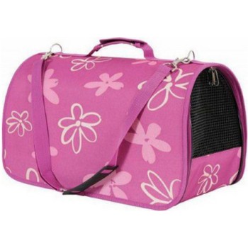 Zolux carrier κλουβί μεταφοράς γάτας 'flower' ροζ - medium 25x43,5x28,5cm Zolux carrier κλουβί μεταφοράς γάτας 'flower' ροζ - medium 25x43,5x28,5cm