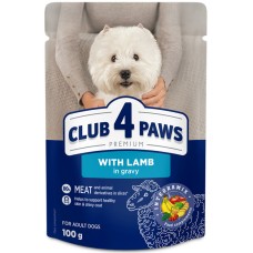 Kormotech Club 4 Paws υγρή διατροφή υψηλής ποιότητας για ενήλικους σκύλους μικρόσωμων φυλών 100gr