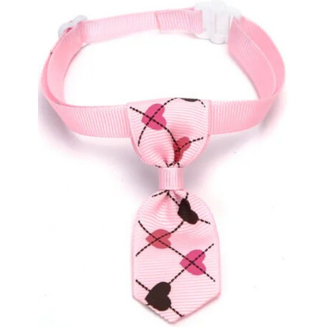 Nobleza γραβάτες με καρδούλες 8cm/1x(20-36)cm σε διάφορα χρώματα