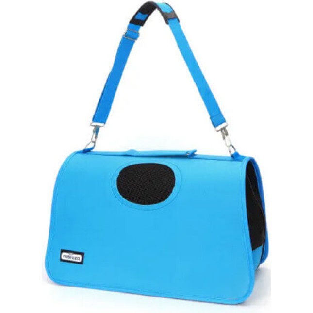 Nobleza μοντέρνα τσάντα μεταφοράς μπλε, η οποία είμαι άνετη και εξαιρετικά μαλακή