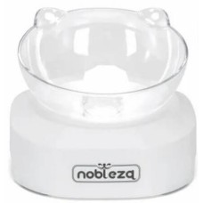 Nobleza διαφανές μονό ανακλινόμενο μπολ 275-380 ml, το οποίο διευκολύνει την διαδικασία της τροφής