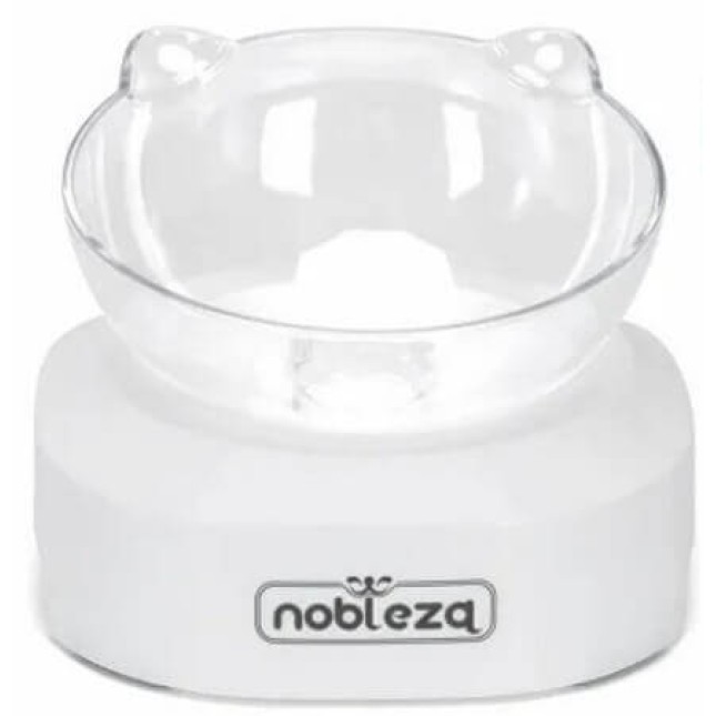 Nobleza διαφανές μονό ανακλινόμενο μπολ 275-380 ml, το οποίο διευκολύνει την διαδικασία της τροφής Nobleza διαφανές μονό ανακλινόμενο μπολ 275-380 ml, το οποίο διευκολύνει την διαδικασία της τροφής