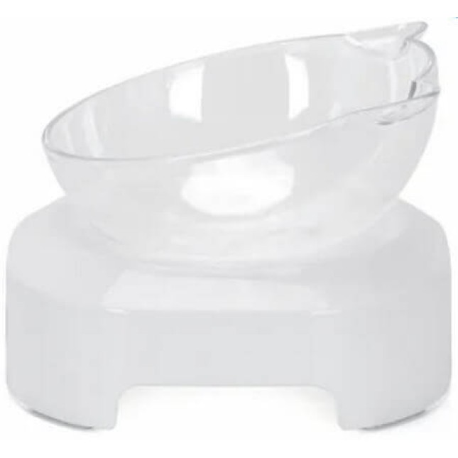 Nobleza διαφανές μονό ανακλινόμενο μπολ 275-380 ml, το οποίο διευκολύνει την διαδικασία της τροφής Nobleza διαφανές μονό ανακλινόμενο μπολ 275-380 ml, το οποίο διευκολύνει την διαδικασία της τροφής