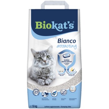 Biokat's Bianco Attracting ʼμμος Υγιεινής Γάτας 5kg. Biokat's Bianco Attracting ʼμμος Υγιεινής Γάτας 5kg.