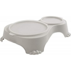 Rotho Sally Διπλό μπολ Μπεζ  χωρητικότητα 1 lt και 0,28 lt