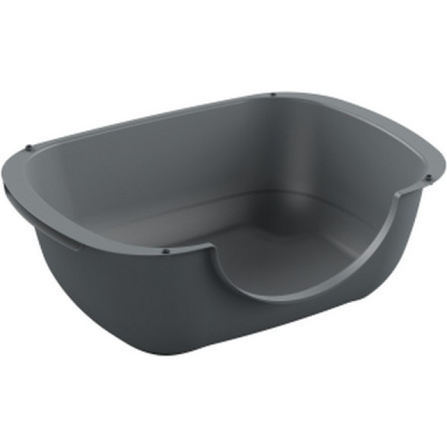 Rotho Bella Ανοιχτή τουαλέτα γάτας Γκρί Ανοιχτό 56x39,5x19 cm