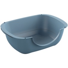 Rotho Bella Ανοιχτή τουαλέτα γάτας Γαλάζια 56x39,5x19 cm