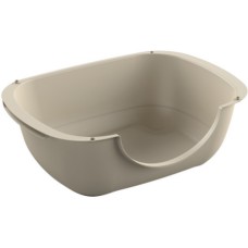 Rotho Bella Ανοιχτή τουαλέτα γάτας Καπουτσίνο 56x39,5x19 cm