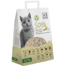 M-pets Άμμος γάτας SOYA οικολογική χωρία αρώματα 100% βιοδιασπώμενη 2,5kg