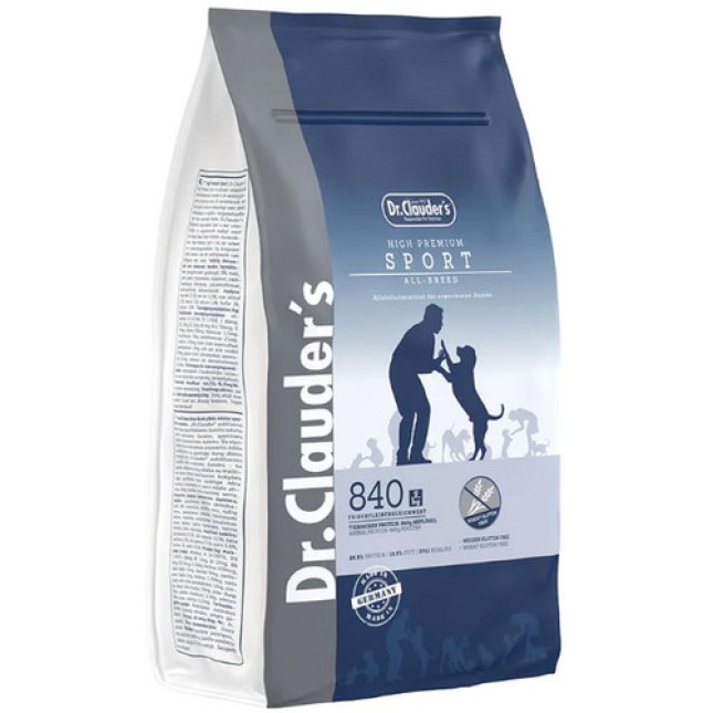 Dr. Clauder's high premium sport με αρνί 5x1kg Dr. Clauder's high premium sport με αρνί 5x1kg