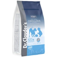 Dr. Clauder's τροφή με ψάρι και ρύζι 5x1kg Dr. Clauder's τροφή με ψάρι και ρύζι 5x1kg