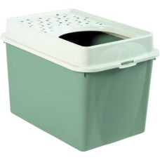 Rotho Κλειστή τουαλέτα γάτας Eco BERTY Πράσινο 57x39x40 cm (χωρητικότητα 50 λίτρα)