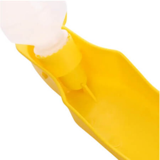 Nobleza μπουκάλι ταξιδιού κίτρινο 250ml Nobleza μπουκάλι ταξιδιού κίτρινο 250ml