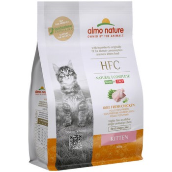 Almo Nature πλήρη τροφή για γατάκια μονό-πρωτεΐνης με κοτόπουλο (μέταλλα, αμινοξέα και βιταμίνες)