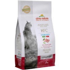Almo Nature HFC τροφή για στειρωμένες γάτες με Χοιρινό  1,2kg