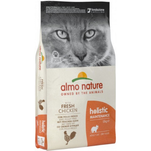 Almo Nature ολιστική διατροφή για ενήλικες με φρέσκο κοτόπουλο 12kg Almo Nature ολιστική διατροφή για ενήλικες με φρέσκο κοτόπουλο 12kg