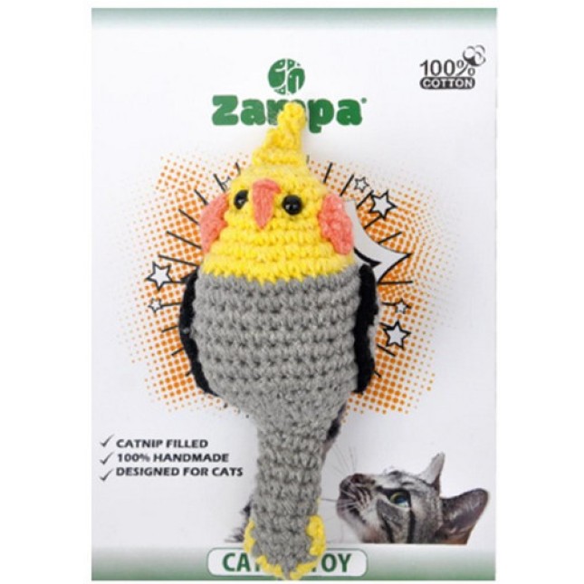 Zampa Παιχνίδι γάτας  με catnip παπαγαλάκι