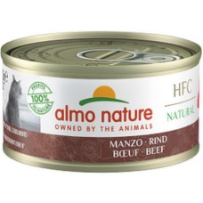 Almo Nature HFC Natural -πλήρη τροφή γάτας με μοσχάρι 70g Almo Nature HFC Natural -πλήρη τροφή γάτας με μοσχάρι 70g
