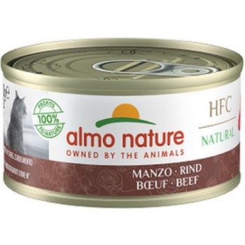 Almo Nature HFC Natural -πλήρη τροφή γάτας με μοσχάρι 70g Almo Nature HFC Natural -πλήρη τροφή γάτας με μοσχάρι 70g