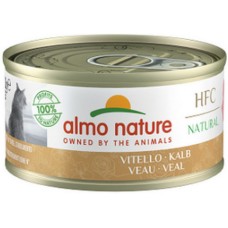 Almo Nature HFC Natural -πλήρη τροφή γάτας με μοσχαράκι 70g