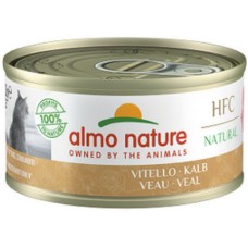 Almo Nature HFC Natural -πλήρη τροφή γάτας με μοσχαράκι 70g Almo Nature HFC Natural -πλήρη τροφή γάτας με μοσχαράκι 70g