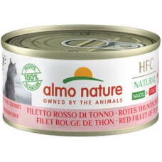 Almo Nature HFC Natural -πλήρη τροφή γάτας Made In Italy με φιλέτο κόκκινου τόνου 70g Almo Nature HFC Natural -πλήρη τροφή γάτας Made In Italy με φιλέτο κόκκινου τόνου 70g