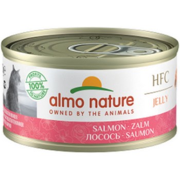 Almo Nature HFC Natural -πλήρη τροφή γάτας σε ζελέ με σολομό 70g Almo Nature HFC Natural -πλήρη τροφή γάτας σε ζελέ με σολομό 70g