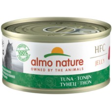 Almo Nature HFC Natural -πλήρη τροφή γάτας σε ζελέ με τόνο 70g