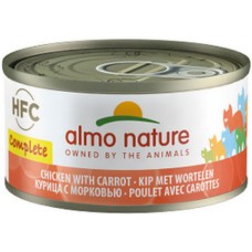 Almo Nature HFC Natural -πλήρη τροφή γάτας COMPLETE με Κοτόπουλο με καρότο 70g
