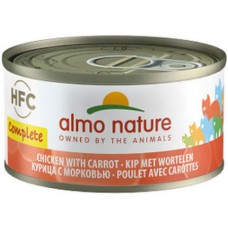 Almo Nature HFC Natural -πλήρη τροφή γάτας COMPLETE με Κοτόπουλο με καρότο 70g Almo Nature HFC Natural -πλήρη τροφή γάτας COMPLETE με Κοτόπουλο με καρότο 70g