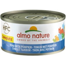 Almo Nature HFC Natural -πλήρη τροφή γάτας COMPLETE με τόνο με κολοκύθα 70g Almo Nature HFC Natural -πλήρη τροφή γάτας COMPLETE με τόνο με κολοκύθα 70g