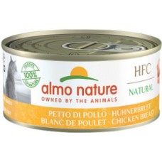 Almo Nature HFC Natural -πλήρη τροφή για γάτες με στήθος κοτόπουλου 150g Almo Nature HFC Natural -πλήρη τροφή για γάτες με στήθος κοτόπουλου 150g