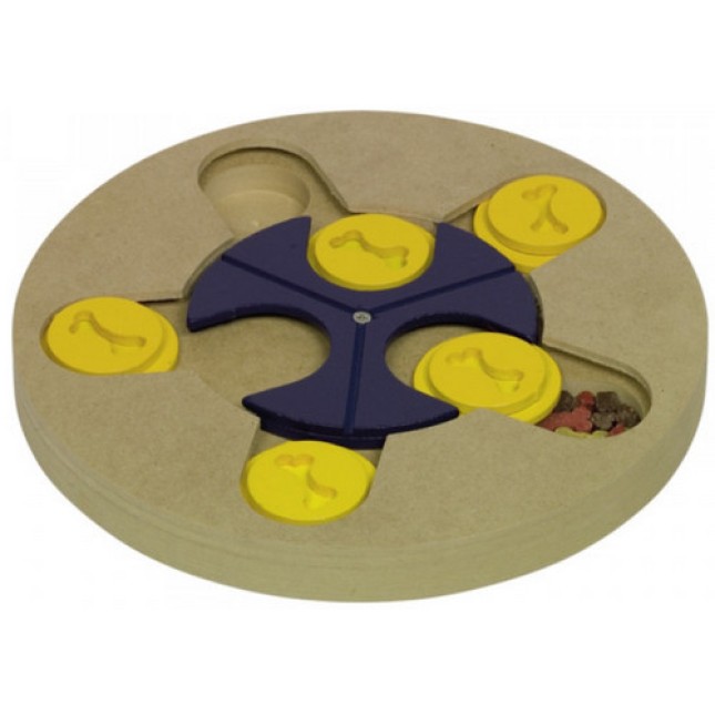Nobby Εκπαιδευτικό παιχνίδι σκύλου Brain-Board STAR O 25cm Nobby Εκπαιδευτικό παιχνίδι σκύλου Brain-Board STAR O 25cm