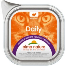 Almo Nature DAILY χωρίς σιτηρά, χωρίς γλουτένη με κουνέλι 100g