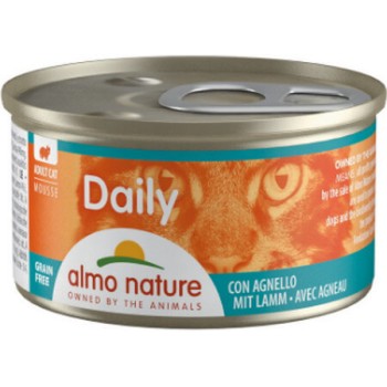 Almo Nature DAILY τροφή γάτας σε MOUSSE Menu με αρνί, 85g Almo Nature DAILY τροφή γάτας σε MOUSSE Menu με αρνί, 85g