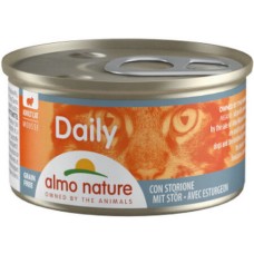 Almo Nature DAILY τροφή γάτας σε MOUSSE Menu με Οξύρρυγχο,  85g