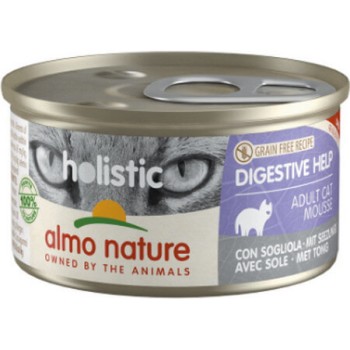Almo Nature Holistic Digestive τροφή γάτας με γλώσσα χωρίς σιτηρά και γλουτένη 85g Almo Nature Holistic Digestive τροφή γάτας με γλώσσα χωρίς σιτηρά και γλουτένη 85g