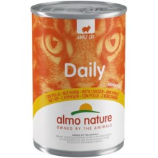 Almo Nature καθημερινή τροφή για γάτες με κοτόπουλο χωρίς σιτηρά και γλουτένη 400g