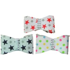 Doggy dolly φιογκάκι star bow με υπέροχο συνδιασμό χρωμάτων και μικρές πέρλες