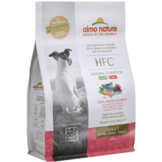 Almo Nature ξηρά τροφή για XS-S ενήλικους σκύλους μικρόσωμων φυλών με σολομό Almo Nature ξηρά τροφή για XS-S ενήλικους σκύλους μικρόσωμων φυλών με σολομό