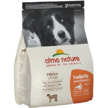 Almo Nature HOLISTIC ξηρά τροφή για M-L σκύλους με αρνί 2kg Almo Nature HOLISTIC ξηρά τροφή για M-L σκύλους με αρνί 2kg