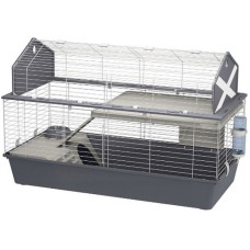 Ferplast Barn 120 γκρι κλουβί για κουνέλια 119 x 58 x h 77 cm Ferplast Barn 120 γκρι κλουβί για κουνέλια 119 x 58 x h 77 cm