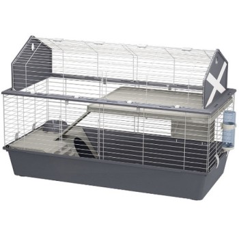 Ferplast Barn 120 γκρι κλουβί για κουνέλια 119 x 58 x h 77 cm Ferplast Barn 120 γκρι κλουβί για κουνέλια 119 x 58 x h 77 cm