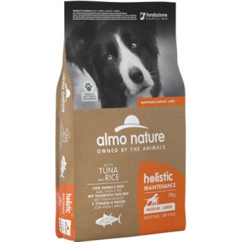 Almo Nature HOLISTIC υψηλής ποιότητας ξηρά τροφή για ενήλικες σκύλους με τόνο & ρύζι 12kg Almo Nature HOLISTIC υψηλής ποιότητας ξηρά τροφή για ενήλικες σκύλους με τόνο & ρύζι 12kg