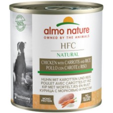 Almo Nature HFC NATURAL τροφή για όλους τους σκύλους με κοτόπουλο με καρότα χωρίς γλουτένη 280g Almo Nature HFC NATURAL τροφή για όλους τους σκύλους με κοτόπουλο με καρότα χωρίς γλουτένη 280g