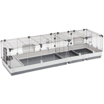 Ferplast krolik 200 Κλουβί κουνελιού πλήρες με αφαιρούμενη προέκταση και διαχωριστικό 205x60x50cm Ferplast krolik 200 Κλουβί κουνελιού πλήρες με αφαιρούμενη προέκταση και διαχωριστικό 205x60x50cm