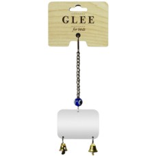 Glee Παιχνίδι Κρεμαστό Πτηνών με ορθογώνιο καθρέφτη και κουδουνάκια 7x20cm Glee Παιχνίδι Κρεμαστό Πτηνών με ορθογώνιο καθρέφτη και κουδουνάκια 7x20cm