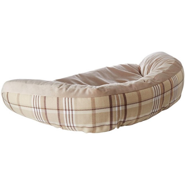 Ferplast Μπεζ πολυτελής καναπές για σκύλους 65x85x17cm