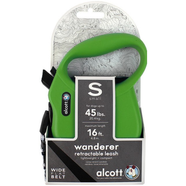 Alcott Wanderer οδηγός επαναφοράς πράσινος Small 5m Alcott Wanderer οδηγός επαναφοράς πράσινος Small 5m
